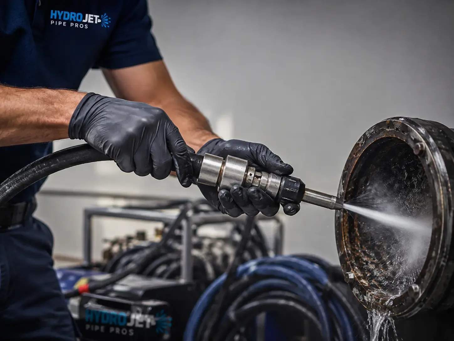 Hydro Jet Pipe Descaling in Clear, AK